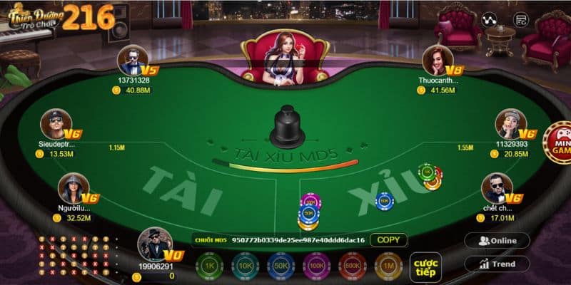 Các cách đặt cược trong game Tài Xỉu trực tuyến