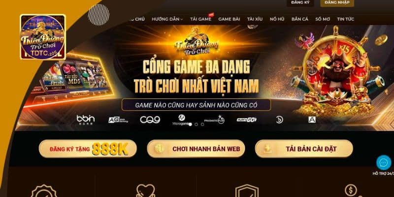 TDTC là cổng game Xóc Đĩa được yêu thích bậc nhất hiện nay