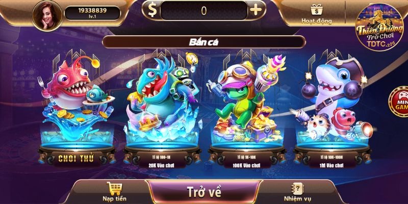 Đôi nét giới thiệu về game Ban Ca Xeng tại TDTC