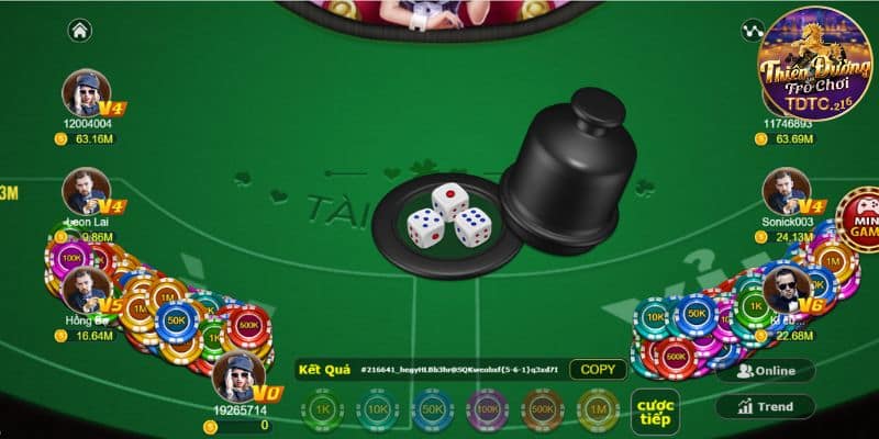 Luật chơi game Tài Xỉu MD5 tại cổng game TDTC